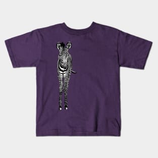 Grevys zebra foal Kids T-Shirt